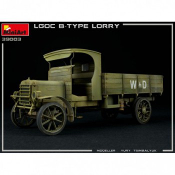 miniart british military lorry b-type 1/35 39003