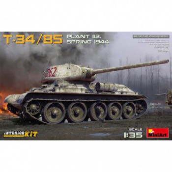 miniart T-34/85 plant 112 spring 1944 interior kit 1/35 35294