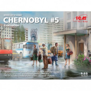 ICM Chernobyl 5 évacuation 1/35 35905