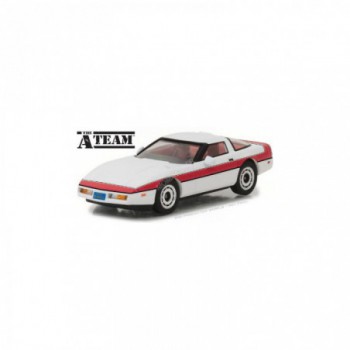 Greenlight CHEVROLET CORVETTE C4 1984 "L'AGENCE TOUS RISQUES (1983-1987)" 1/43