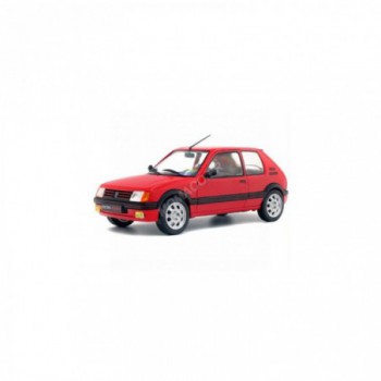 Solido PEUGEOT 205 GTI 1.9 PHASE 1 ROUGE 1/18 S1801702