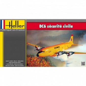 heller DC6 SECURITE CIVILE 1/72