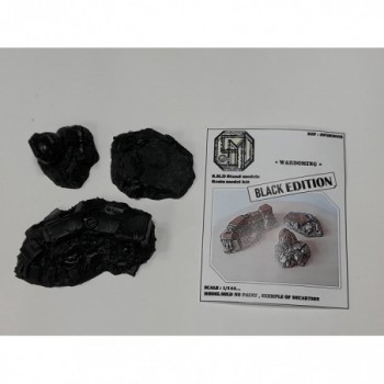 S.M.D stand models base en résine wardoming black édition HPSMD008 (Copie)