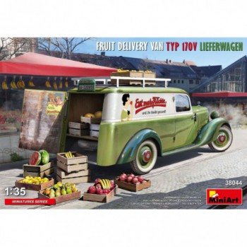 miniart FRUIT DELIVERY VAN TYP 170V LIEFERWAGEN 1/35 38044