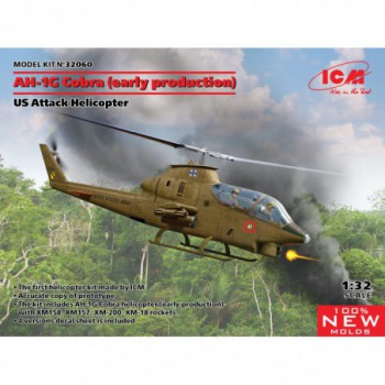 ICM AH-1G Cobra (early production) US Attack Helicopter 1/32 32060