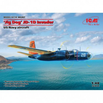 ICM JD-1D Invader U.S. Navy utility aircraft 1/48