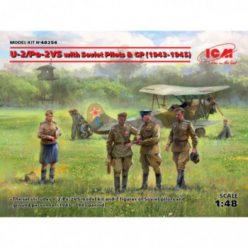 ICM U-2/Po-2VS with Soviet pilots and technicians (1943-1945) 1/48