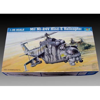 TRUMPETER Mil Mi-24V Hind-E Helicopter 1/35