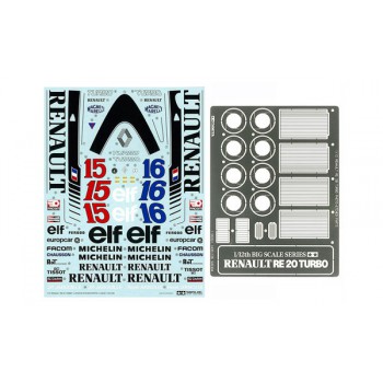 tamiya Renault RE 20 Turbo 1/12