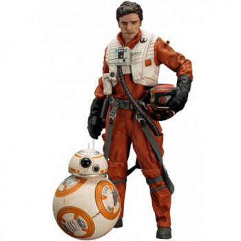 kotobukiya Star Wars Episode VII pack 2 statuettes 1/10 PVC ARTFX+ Poe Dameron & BB-8 7 - 18 cm Statuettes Star Wars