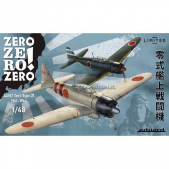 eduard ZERO ZERO ZERO! DUAL COMBO A6M2 Zero Type 21 Limited edition 1/48