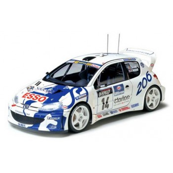 tamiya Peugeot 206 WRC 1/24