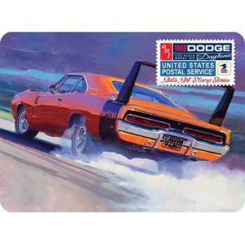 AMT 1/25 1969 DODGE CHARGER DAYTONA (USPS STAMP SERIES COLLECTOR TIN)