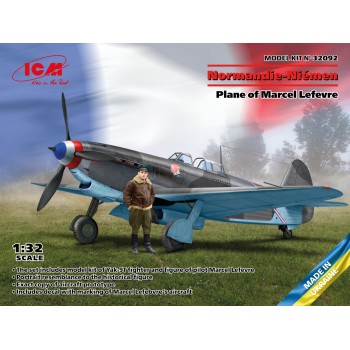 ICM Yak9T Normandie-Niémen. Plane of Marcel Lefevre 1/32