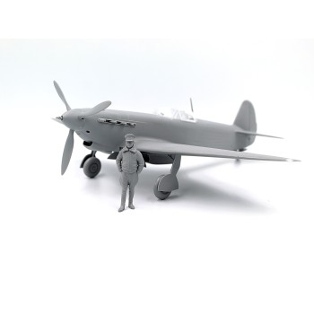 ICM Yak9T Normandie-Niémen. Plane of Marcel Lefevre 1/32