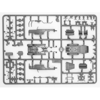 ICM Type G4 Partisanenwagen with MG 34 1/72 4823044408542