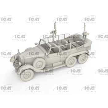 ICM Type G4 Partisanenwagen with MG 34 1/72 4823044408542