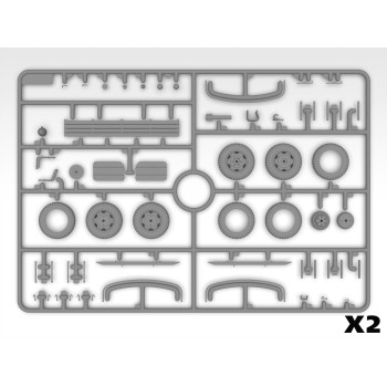 ICM Chevrolet 1.5t G7107 2ème DB/RBFM 1944 1/35 édition spécial