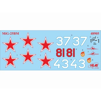 ICM MiG-25 BM Soviet Strike Aircraft 1/48 48905