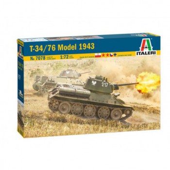 italeri T-34/76 Modèle 1943 7078