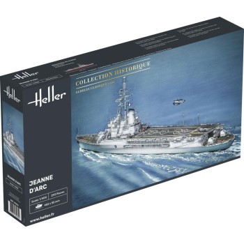 heller porte hélicoptère JEANNE D'ARC 1/400