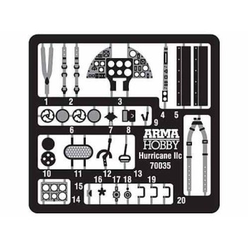ARMA hobby Hurricane Mk II A/B/C "Dieppe" Deluxe Set.