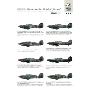 ARMA hobby Hurricane Mk II A/B/C "Dieppe" Deluxe Set.