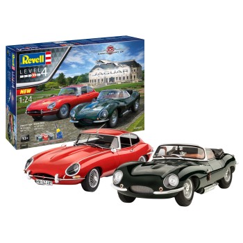 revell Coffret cadeau 100 ans de Jaguar 1/24