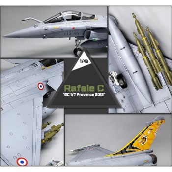 ACADEMY Rafale C "EC 1/7 Provence 2012" 1/48