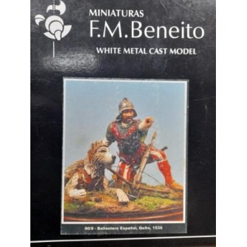 miniaturas FM beneito ballestero espanol quito, 1530 , 90mm