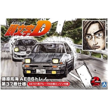 Aoshima Takumi Fujiwara 86 Trueno Comics Vol.37 Ver. (Toyota) 1/24