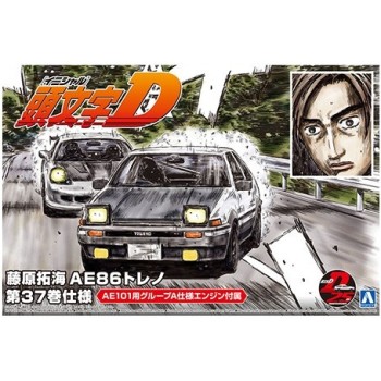 Aoshima Takumi Fujiwara 86 Trueno Comics Vol.37 Ver. (Toyota) 1/24