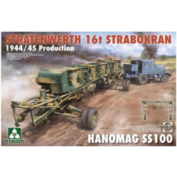TAKOM Stratenwerth 16T Strabokran 1944/45 Production Hanomag SS100 1/35