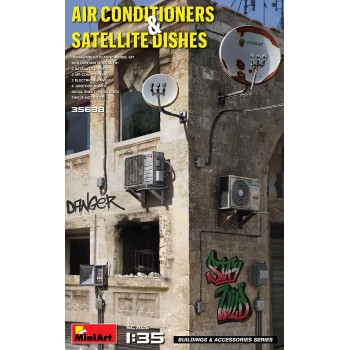 miniart AIR CONDITIONERS & SATELLITE DISHES 1/35