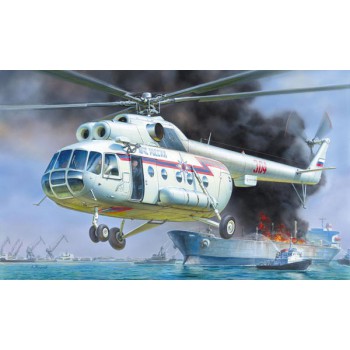 zvezda Mil Mi-8 Sauvetage 1/72 7254