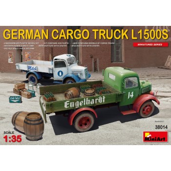 miniart GERMAN CARGO TRUCK L1500S 1/35