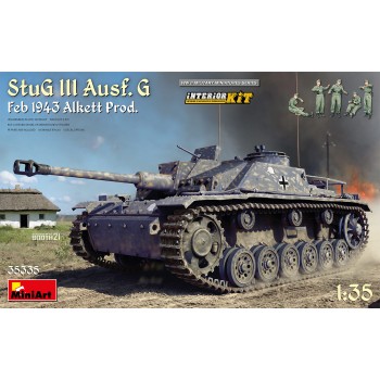 miniart  StuG III Ausf. G Feb 1943 Alkett Prod. INTERIOR KIT 1/35