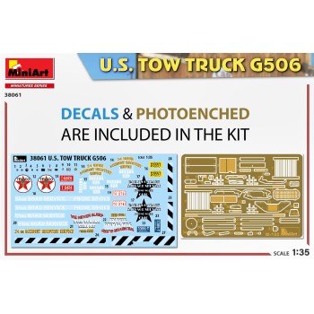 miniart U.S. TOW TRUCK G506 1/35