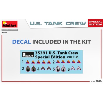 miniart U.S. TANK CREW. SPECIAL EDITION 1/35