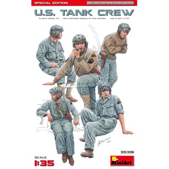 miniart U.S. TANK CREW. SPECIAL EDITION 1/35