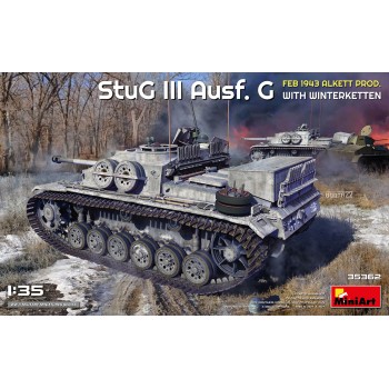 miniart StuG III Ausf. G FEB 1943 ALKETT PROD. WITH WINTERKETTEN 1/35