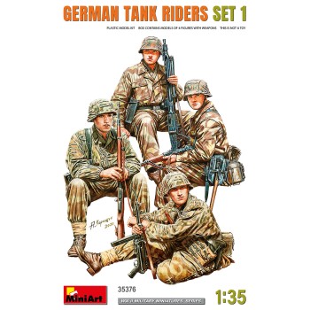 miniart GERMAN TANK RIDERS SET 1 1/35