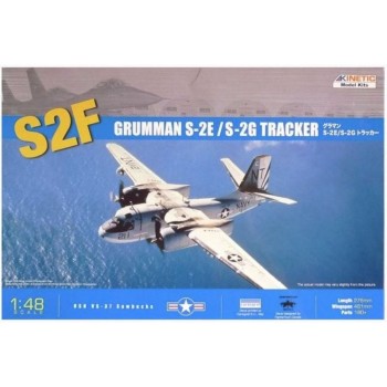kinetic Grumman S-2E/S-2G Tracker 1/48