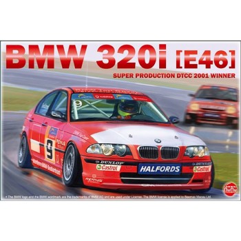 NUNU model kit BMW 320i (E46) Super Production DTCC 2001 Winner 1/24