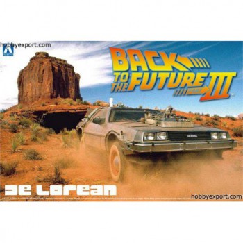 aoshima 1/24 Delorean Dmc Back To The Future 3 BT-03