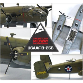 ACADEMY USAAF B-25D Pacific Th. 1/48