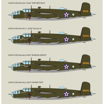 ACADEMY USAAF B-25D Pacific Th. 1/48