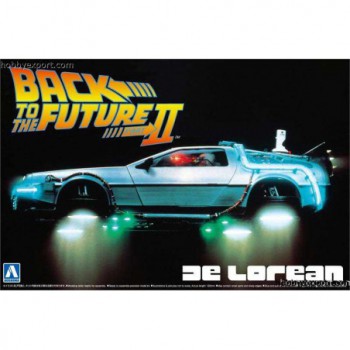 aoshima 1/24 Delorean Dmc Back To The Future 2 BT-02