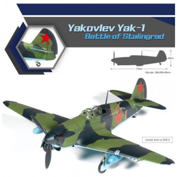 ACADEMY Yakovlev Yak-1Bataille de Stalingrad1/48