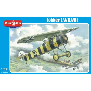 Mikro mir Fokker E.V/D.VIII 1/32